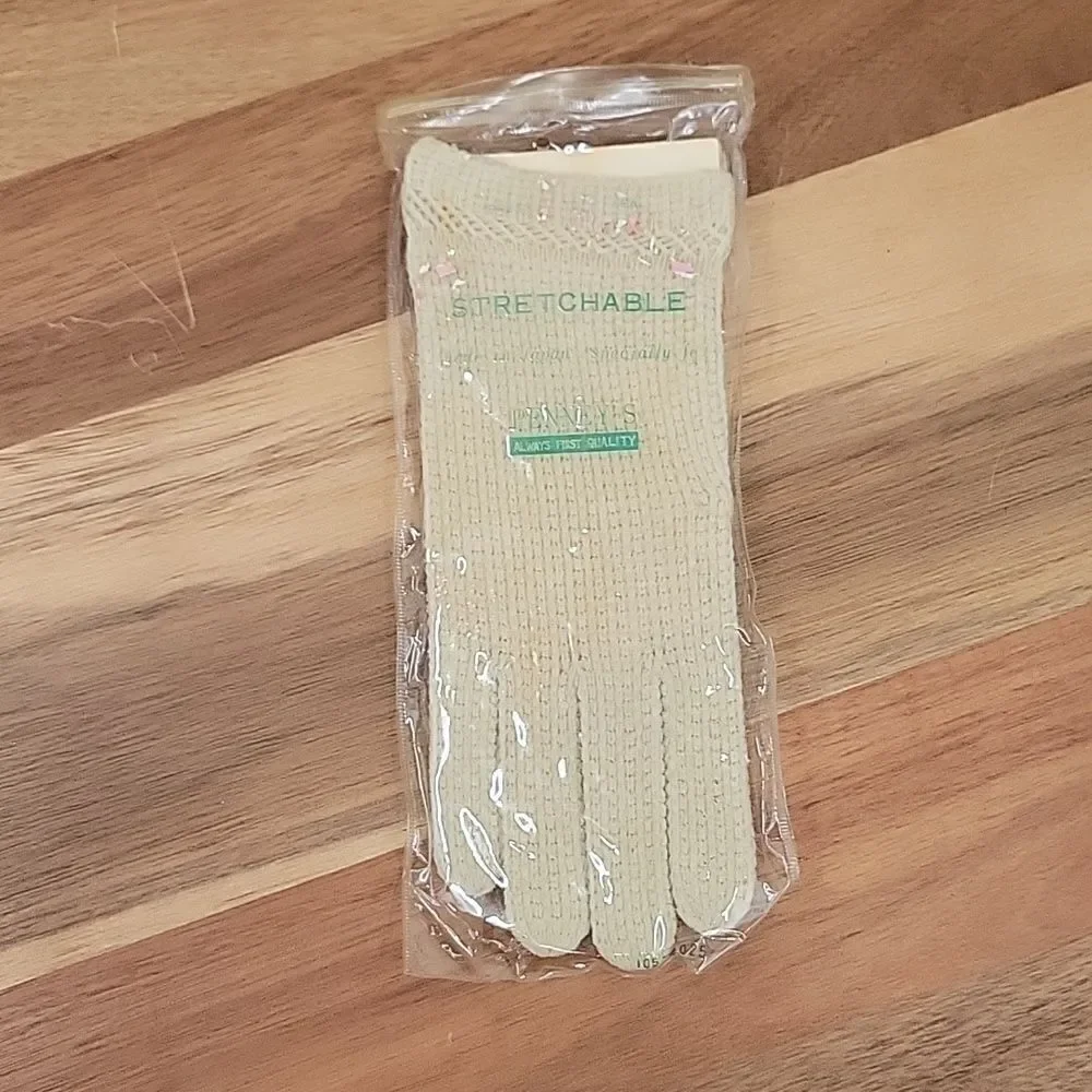 Vintage Penny's Nylon Gloves Dead Stock NWT